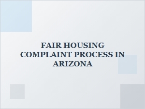 Fair Housing Complaint Forms Arizona